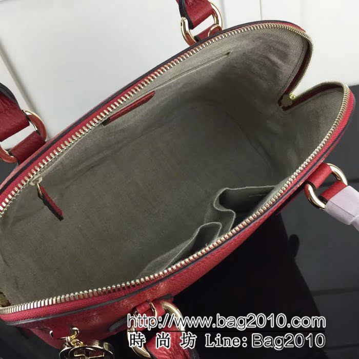 GUCCI古馳原單 新款專櫃品質原單貨實物實拍449662 大紅手提挎包 HY1145